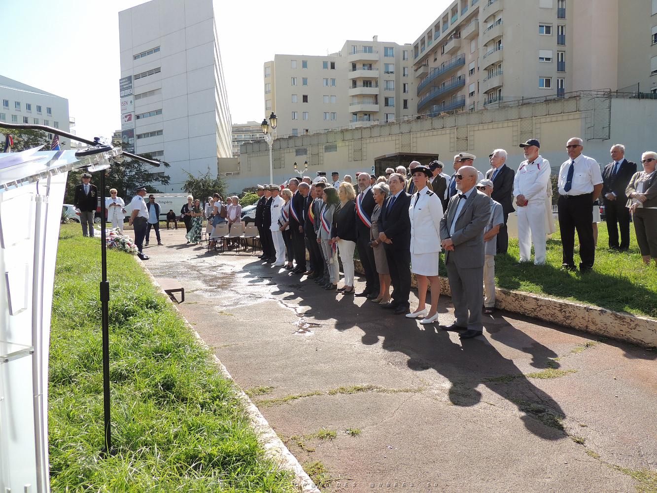 2019 09 11 TOULON 102EME ANNIVERSAIRE DE LA DISPARITION DE GEORGES GUYNEMER (42).JPG -           